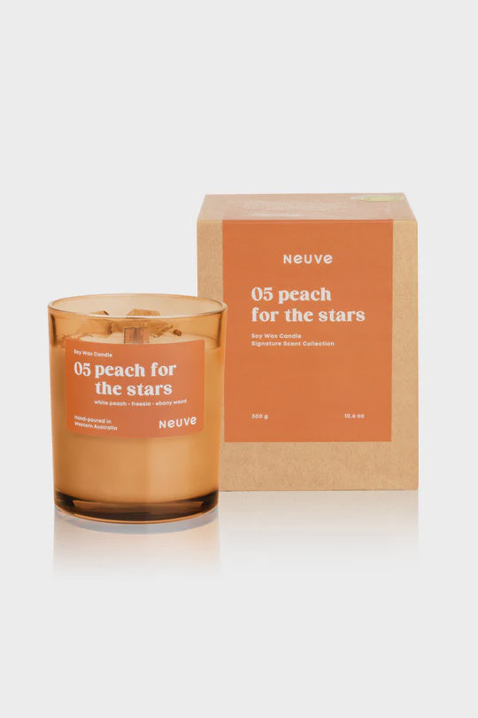 Peach For The Stars Soy Candle