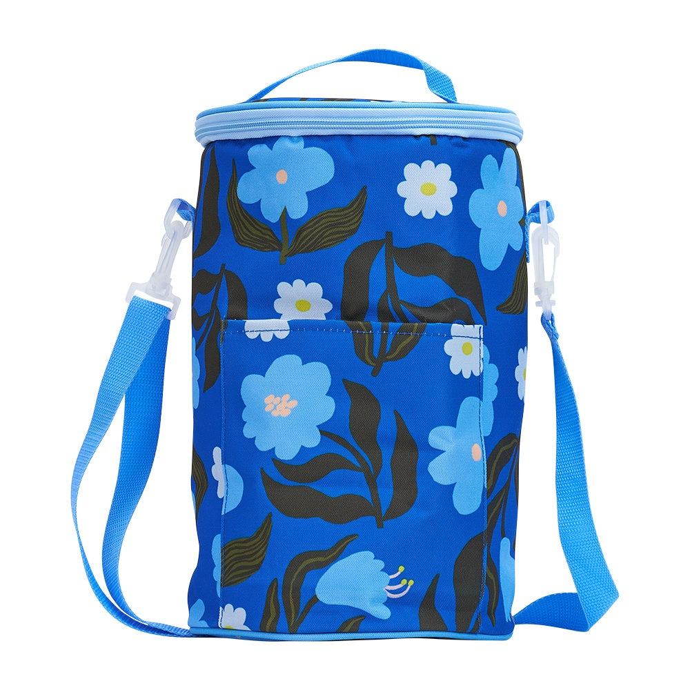 Barrel Picnic Cooler Bag - Nocturnal Blooms