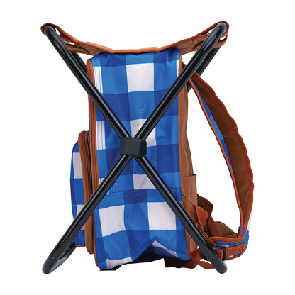 Picnic Cooler Chair - Cobalt Check