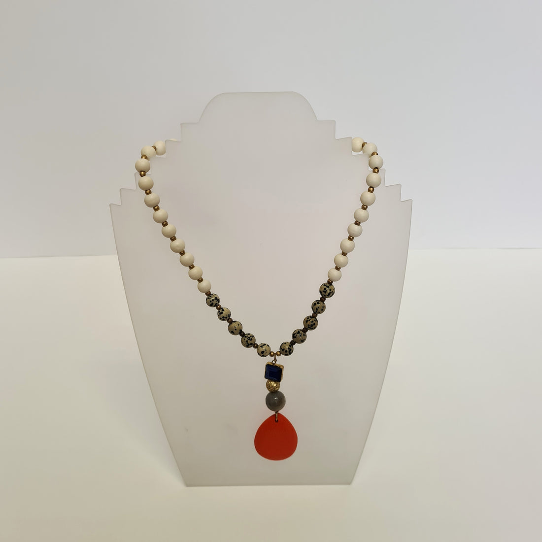 Zoda Red Pendant Necklace