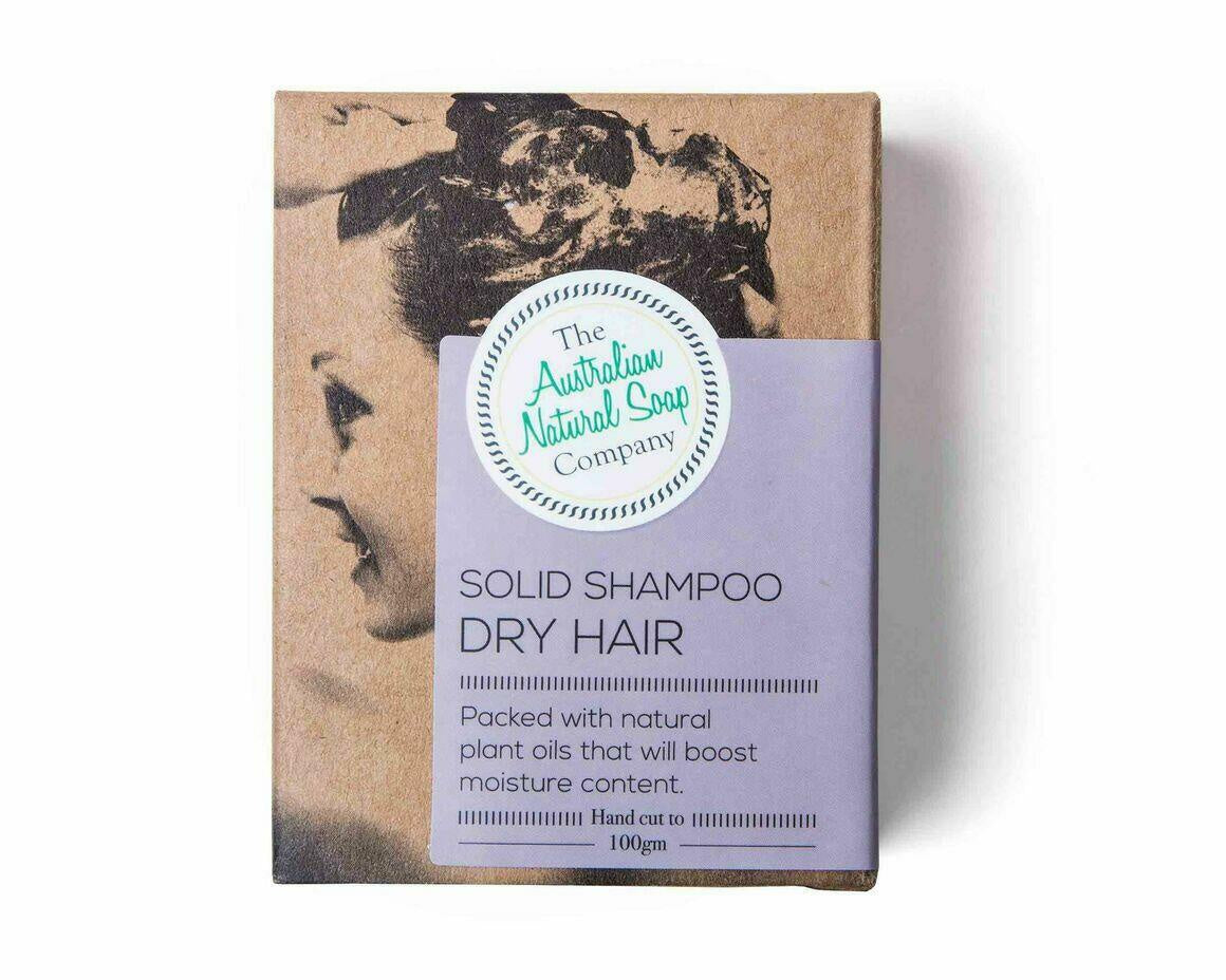 Australian Soap Company Solid Shampoo Bar Dry Hair - 100g