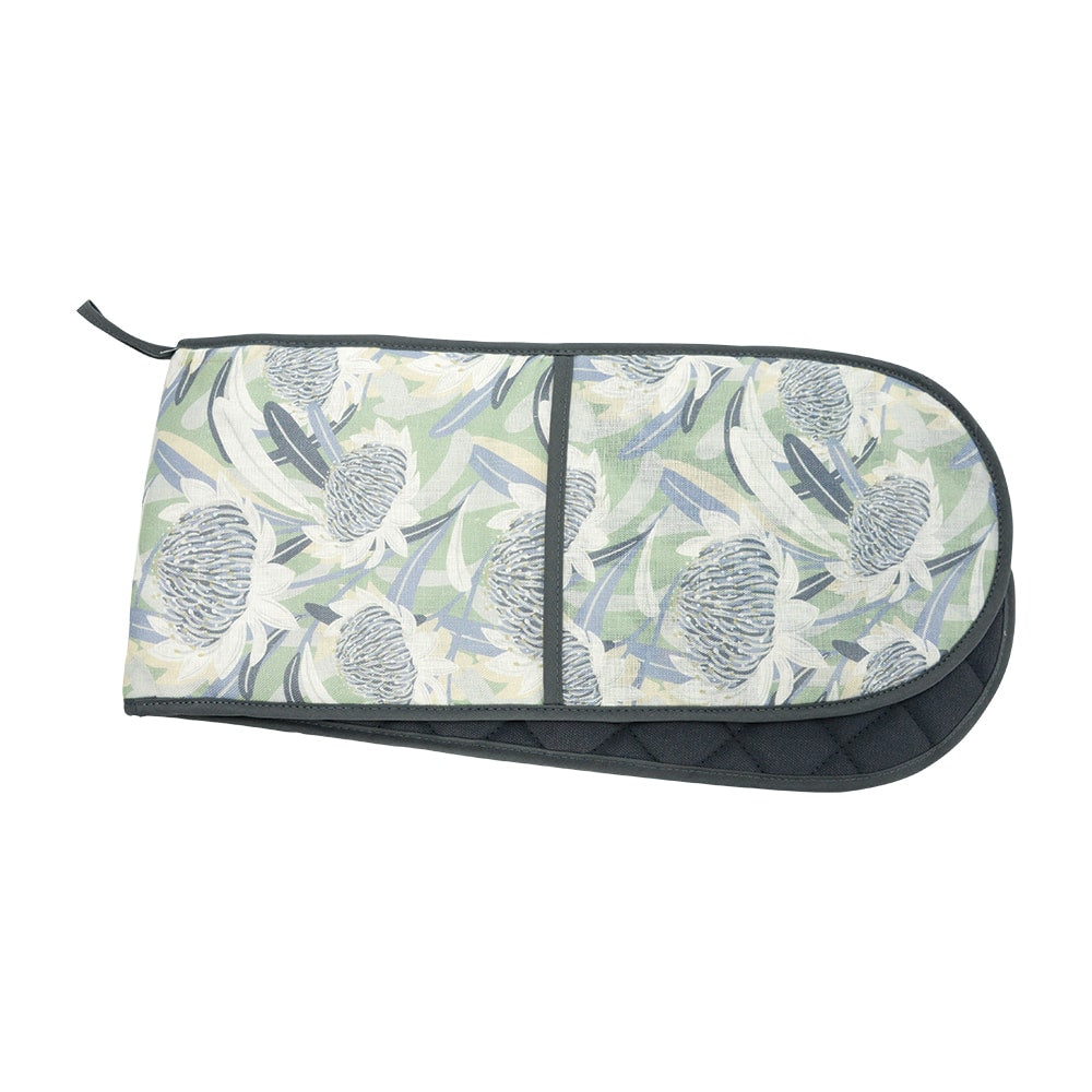 Linen Double Oven Mitt