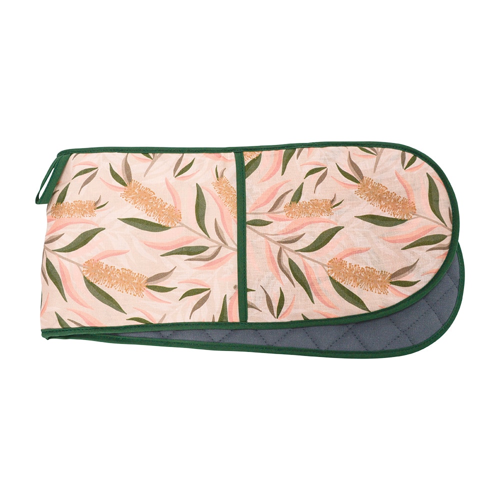 Linen Double Oven Mitt