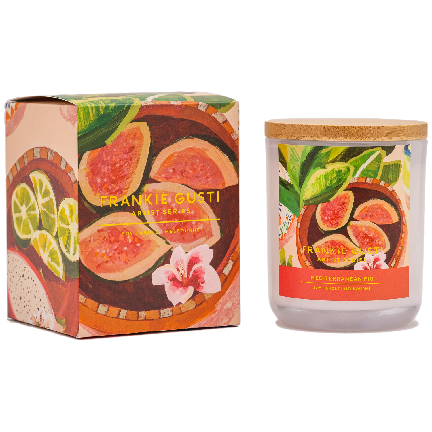 Frankie Gusti Artist Series Candle - Mediterranean Fig Soy Candle