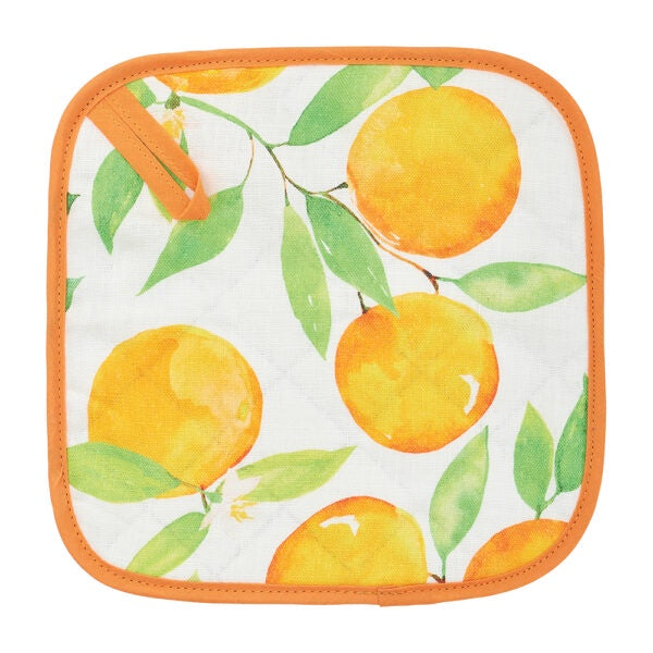 Pot Holder – Linen – Amalfi Citrus