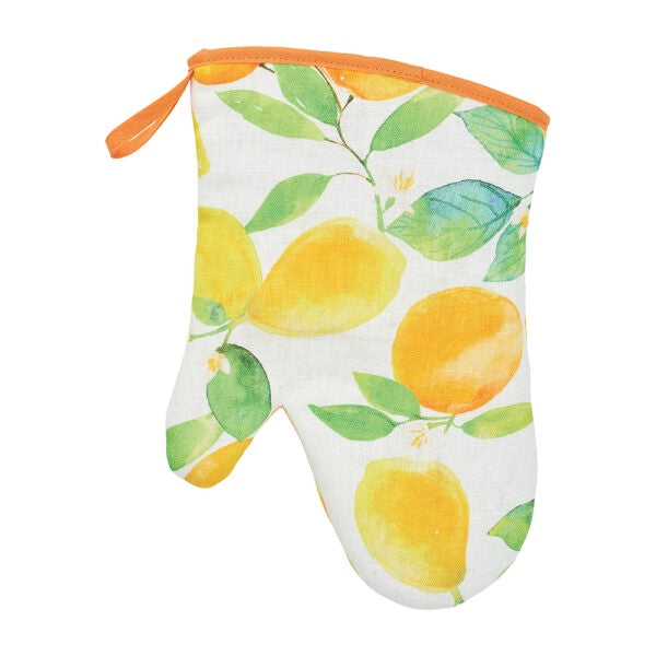 Oven Mitt - Amalfi Citrus