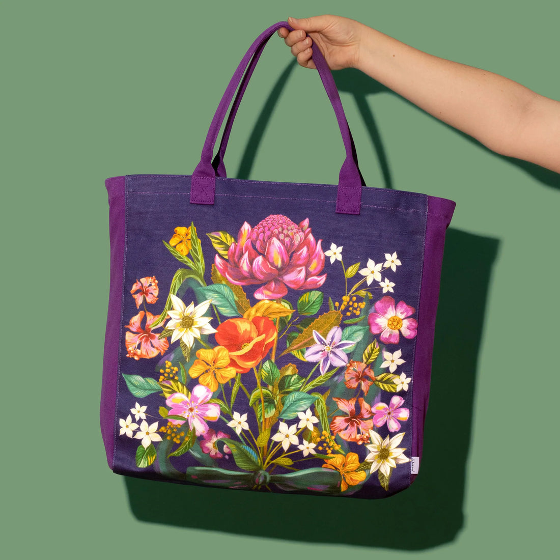 Australian Nostalgia Grand Canvas Tote
