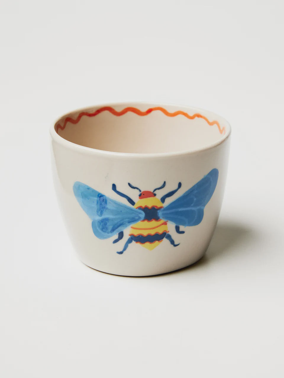 Ceramic Cup - Bee Blue