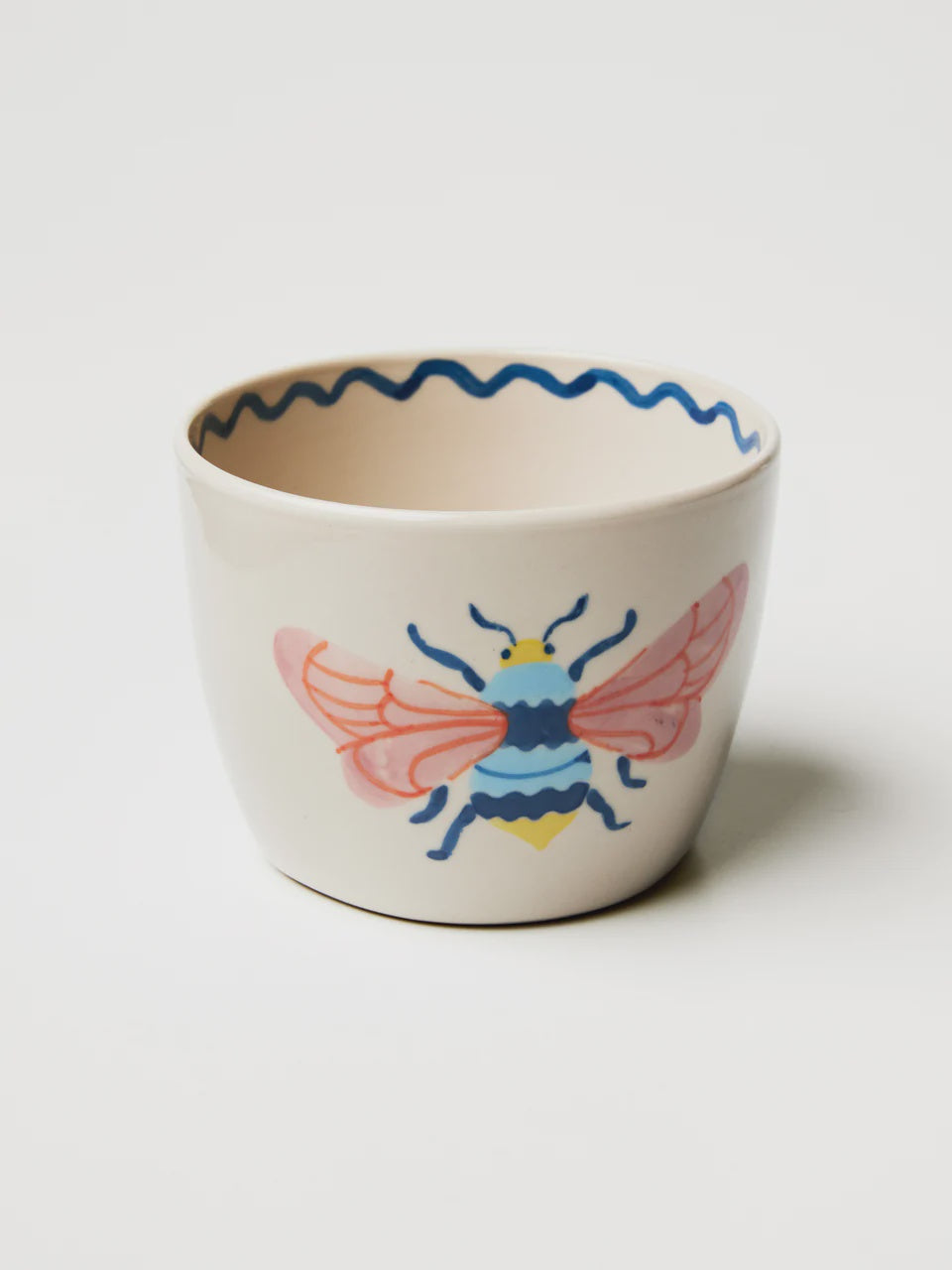 Ceramic Cup - Bee Pink