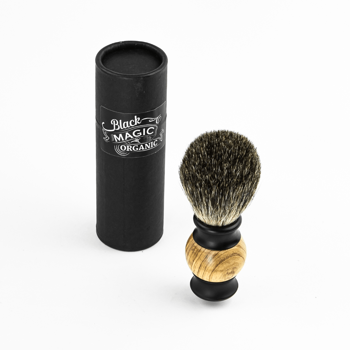 Black Magic Organic Shaving Brush Badger