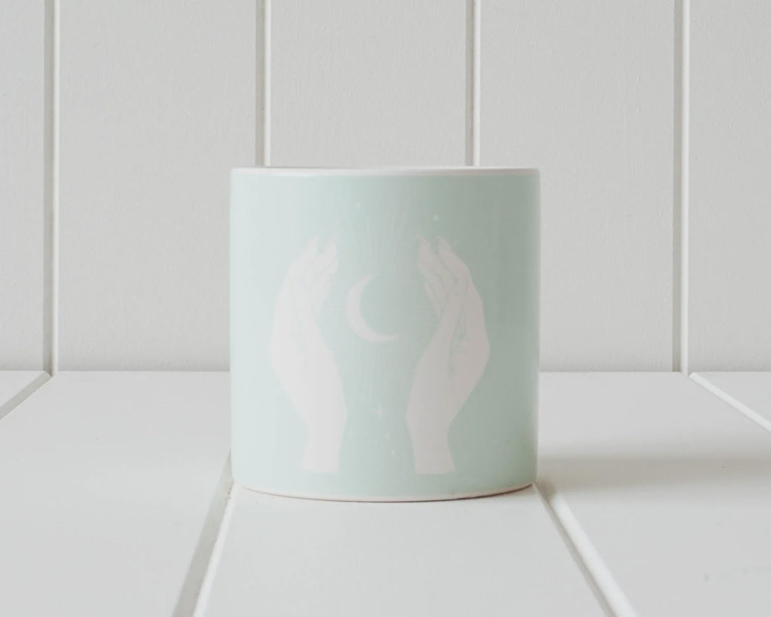 Ceramic Pot - Boho Balance Sage - Medium