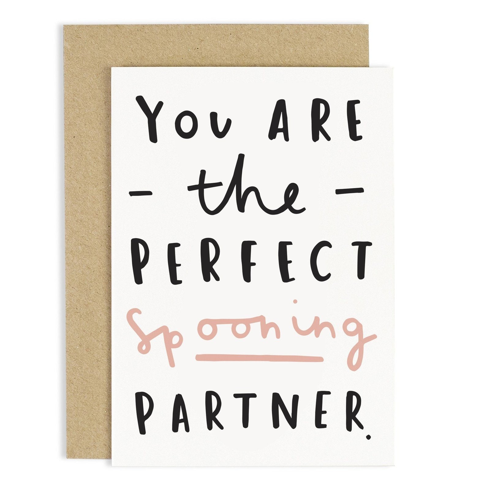 Spooning Partner Greeting Card