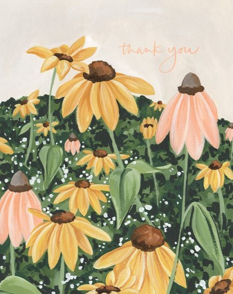 Hills Thank you Greeting Card