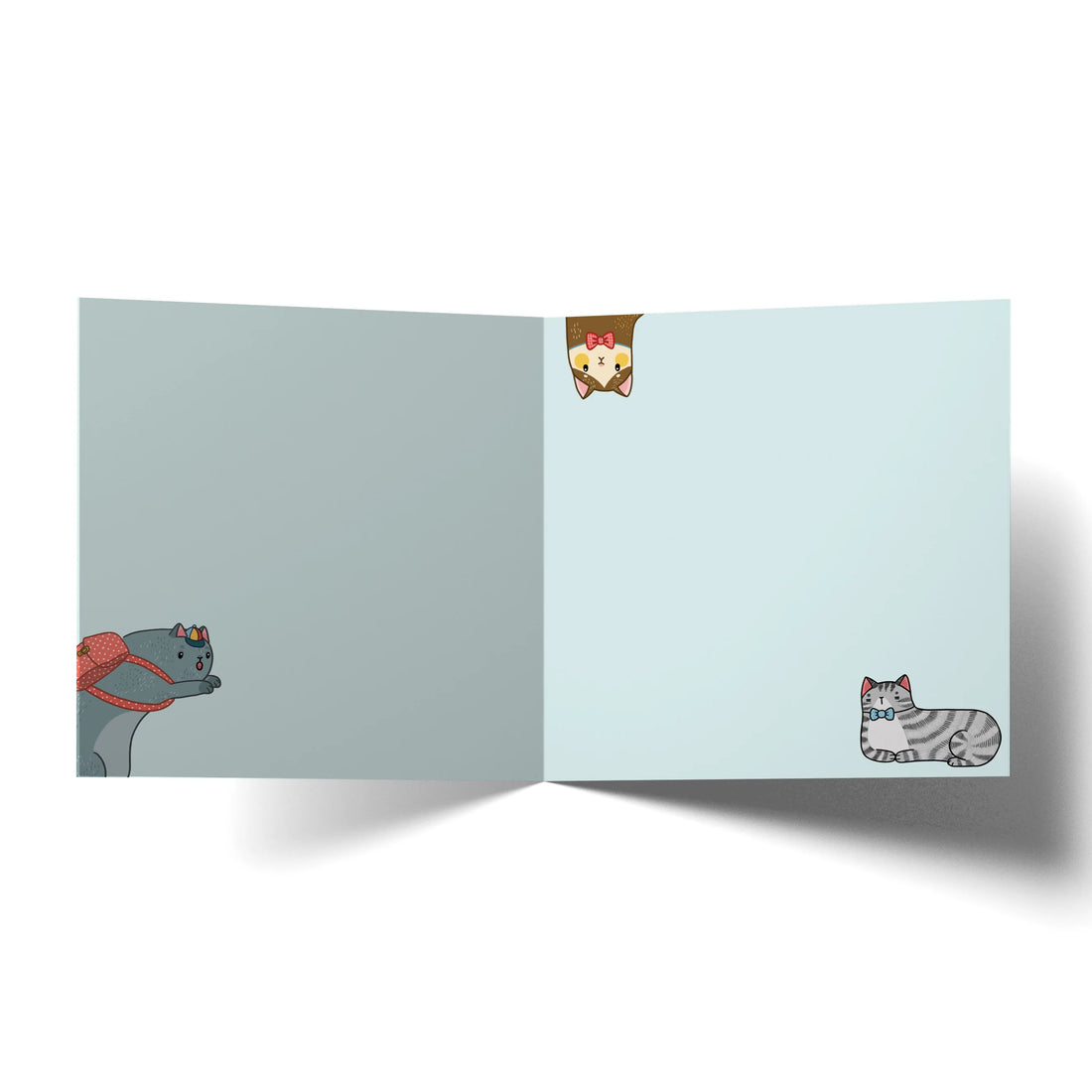 Cat Nonsense Greeting Card