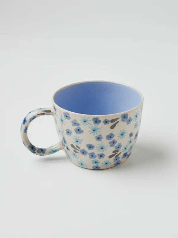 Ditsy Periwinkle Mug