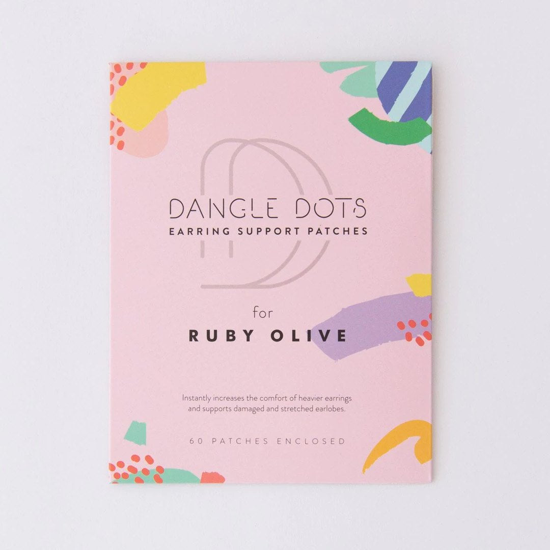 Dangle Dots Ruby Olive