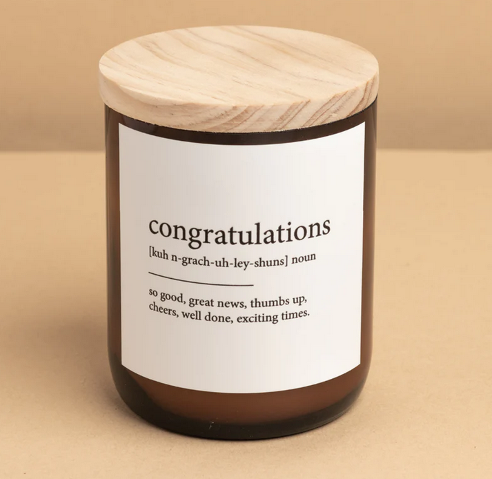 Dictionary Meaning Candle - Congratulations