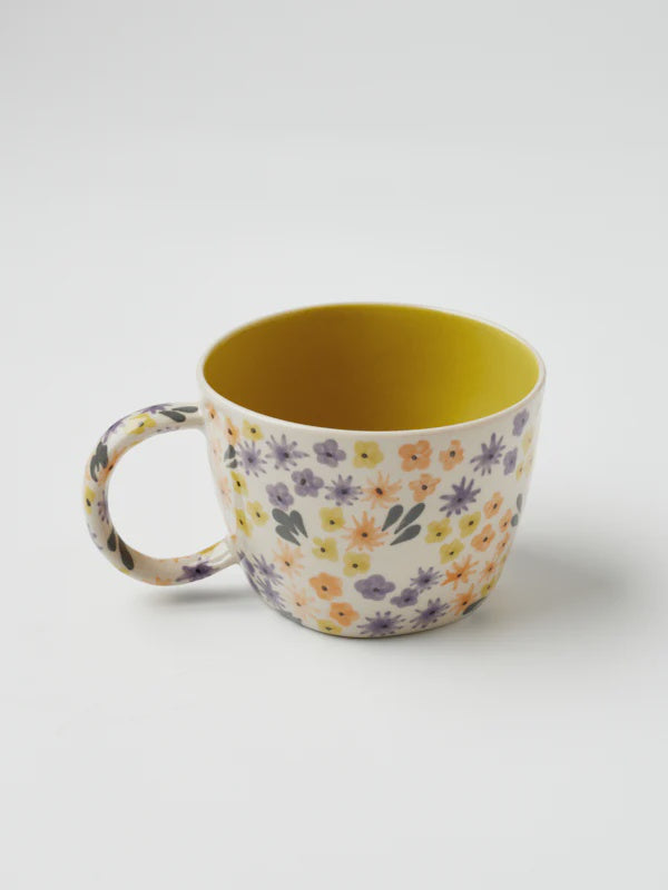 Ditsy Chartreuse Mug