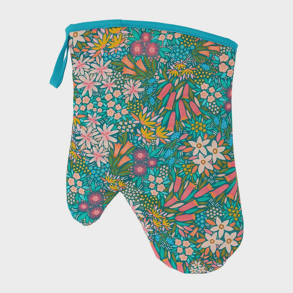 Cotton Oven Mitt - Field of Flowers