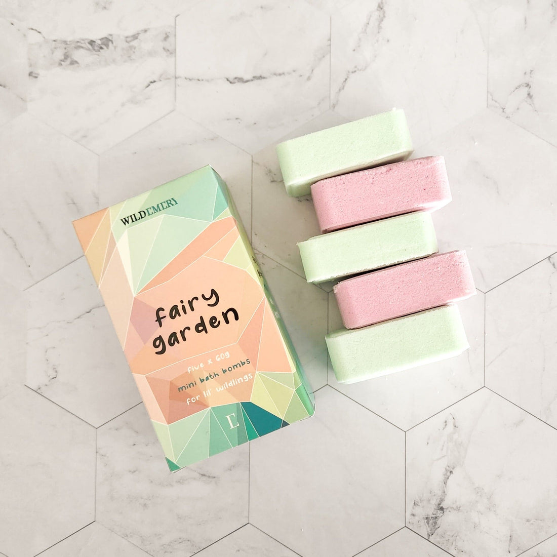 Wild Emery Fairy Garden Mini Bath Bombs