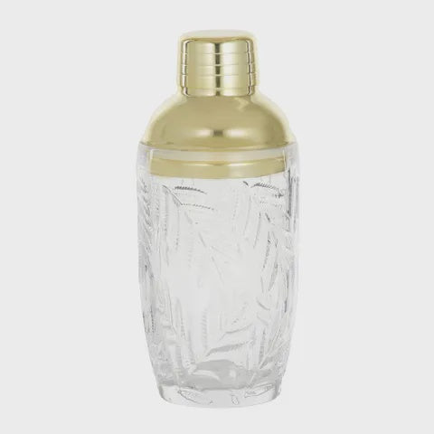 Fern Glass Cocktail Shaker