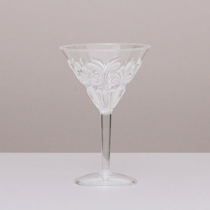 Pavilion Acrylic Martini Glass Clear