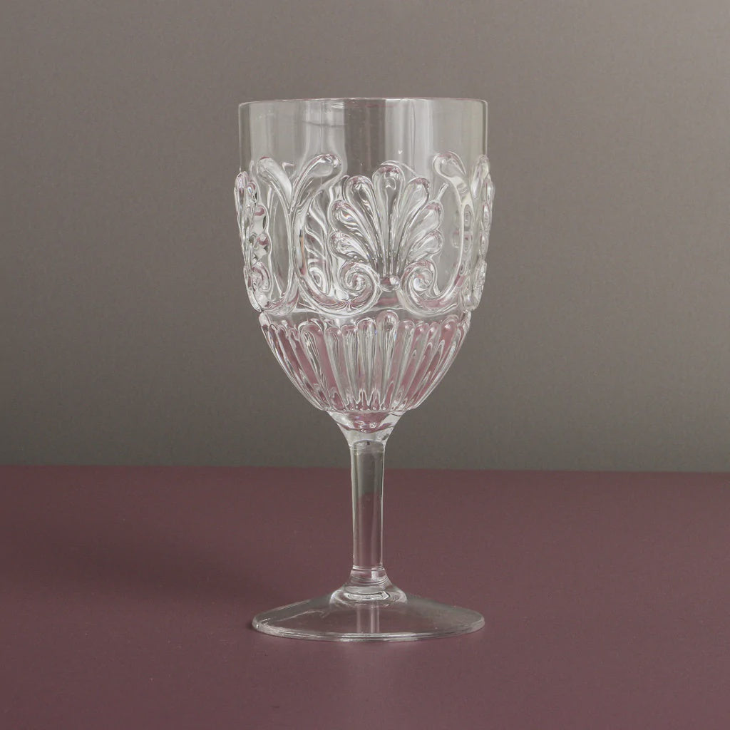Flemington Acrylic Wine Glass Clear