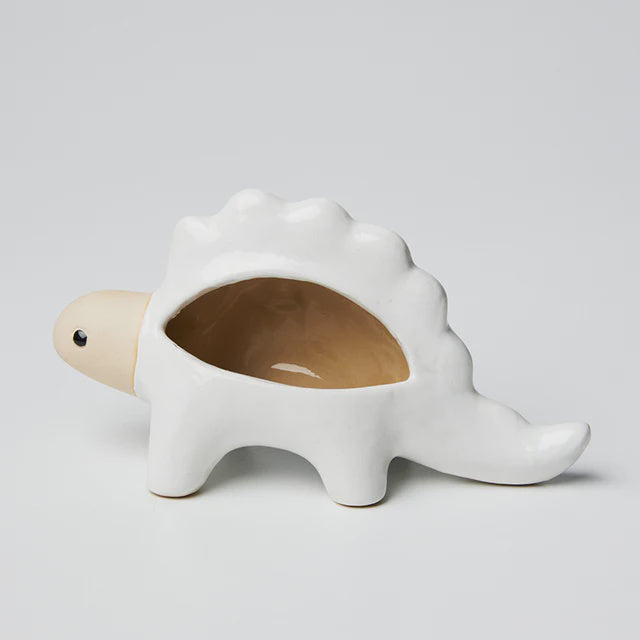 Jones & Co Gertie Dino White
