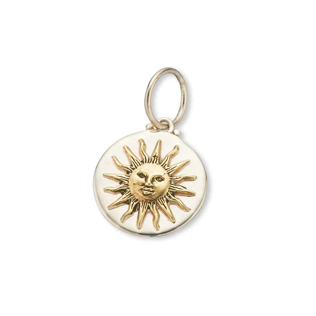 Golden sun charm