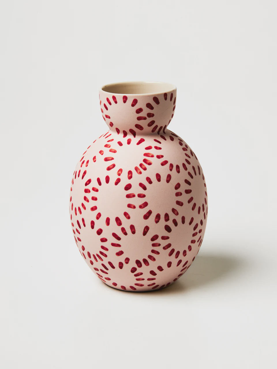 Happy Vase - Circle Flower Pink