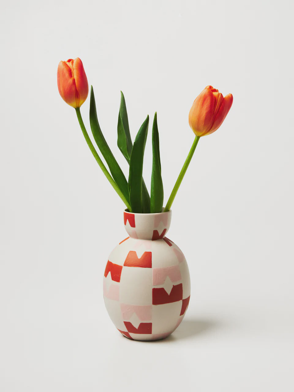Happy Vase -Peg Pink