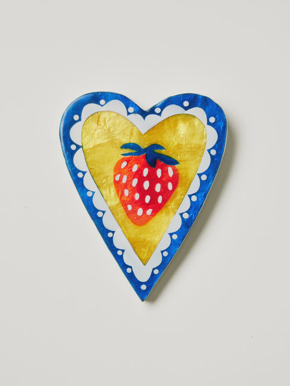 Wall Art Heart Strawberry