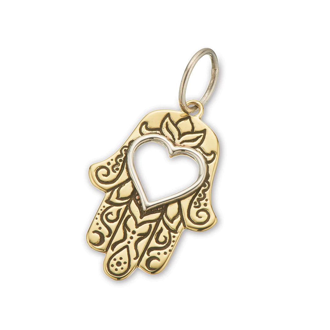 Hamsa hand of protection charm