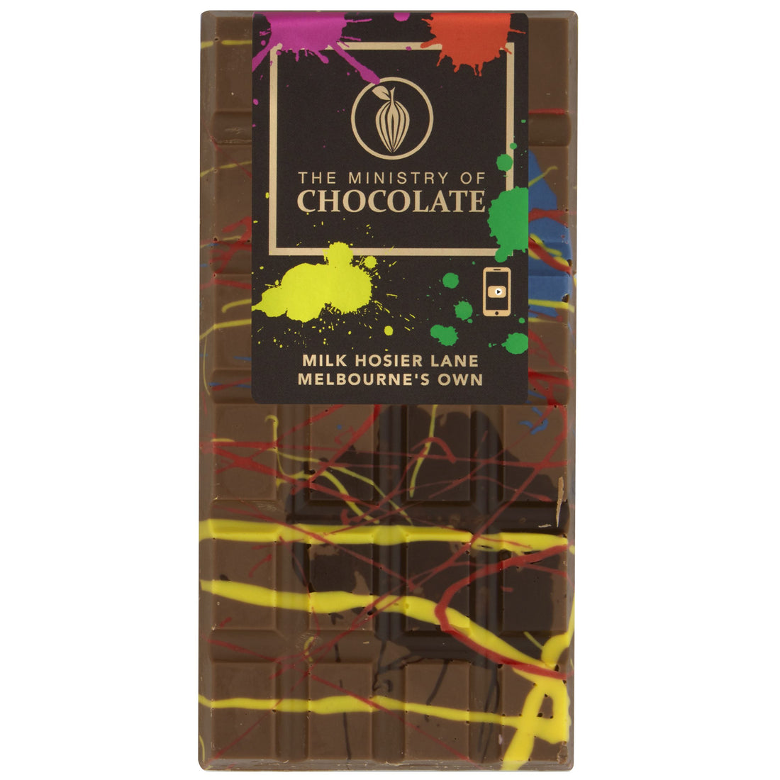 Milk Hosier Lane – 100g Milk Chocolate Bar