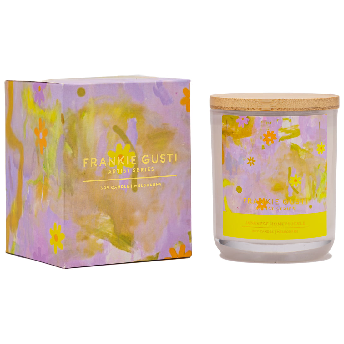 Frankie Gusti Japanese Honeysuckle Soy Candle