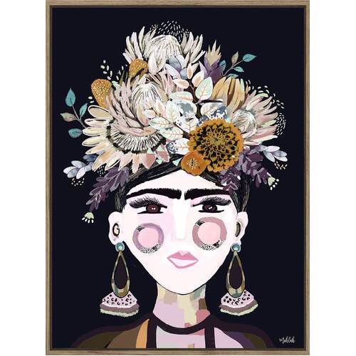 Autumn Frida Framed Canvas Print 90x120