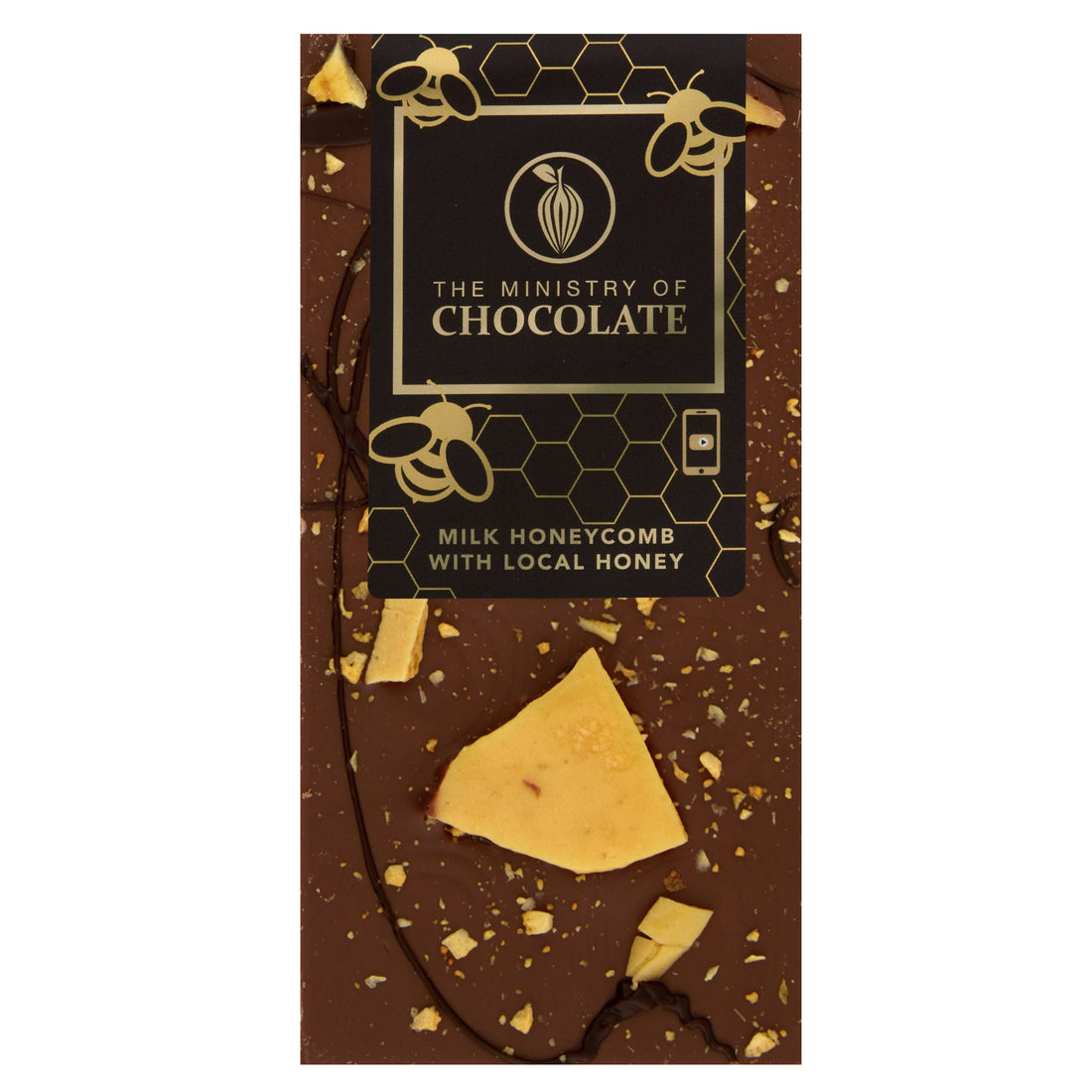 Honeycomb – 100g Milk Chocolate Bar