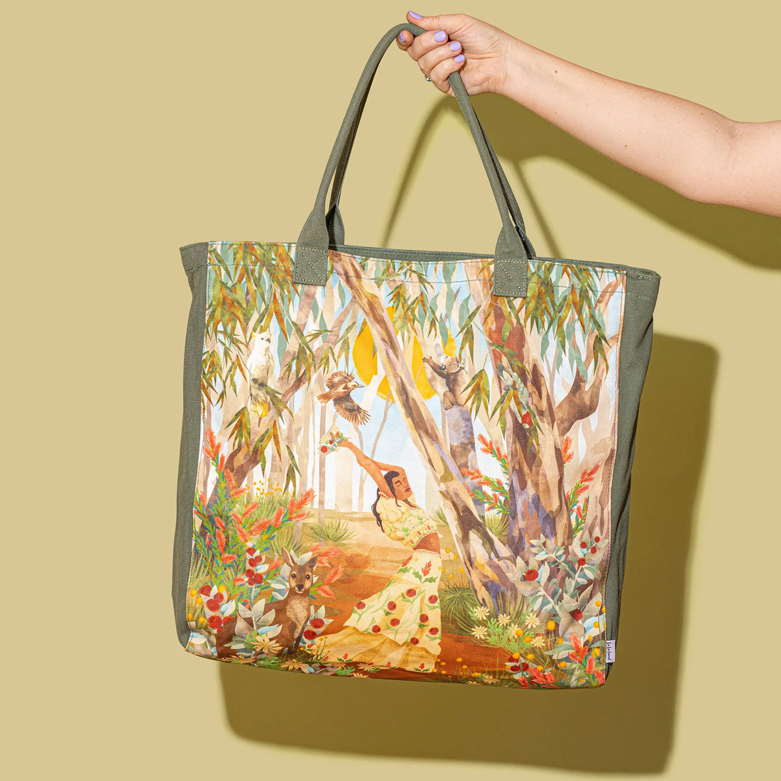 Mother Nature Grand Canvas Tote