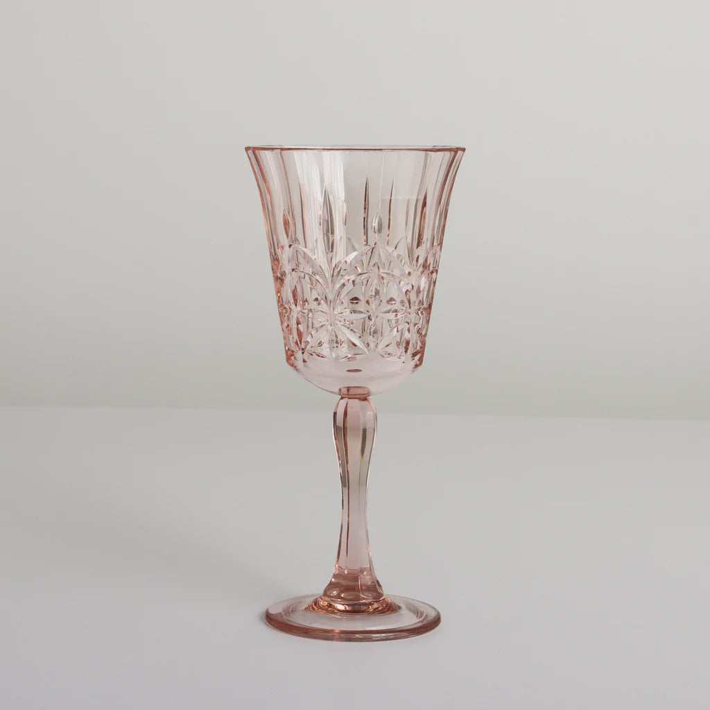 Pavilion Acrylic Wine Glass Pale Pink