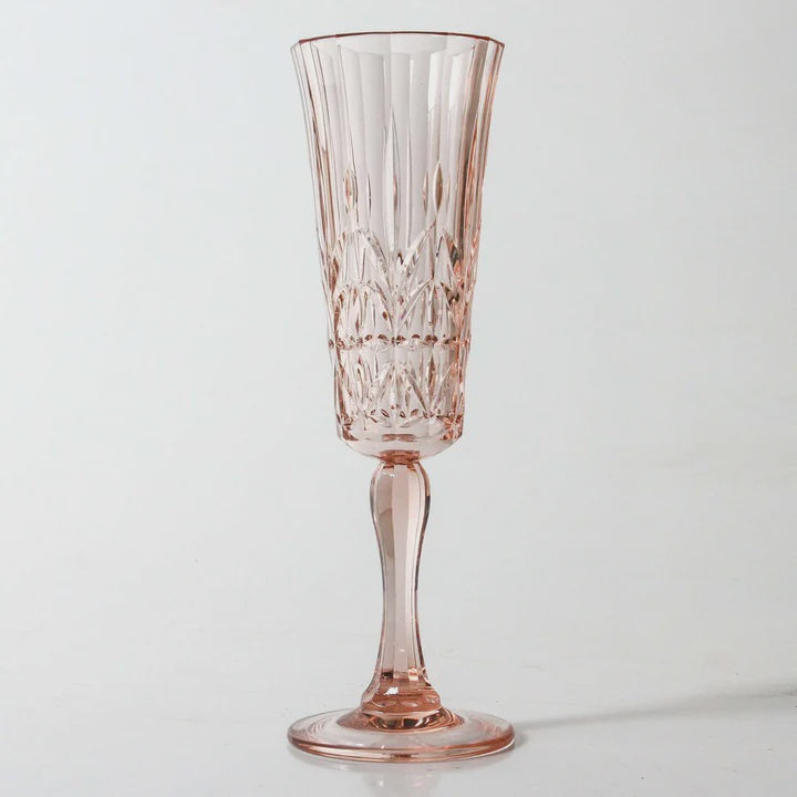 Pavilion Acrylic Champagne Flute Pale Pink