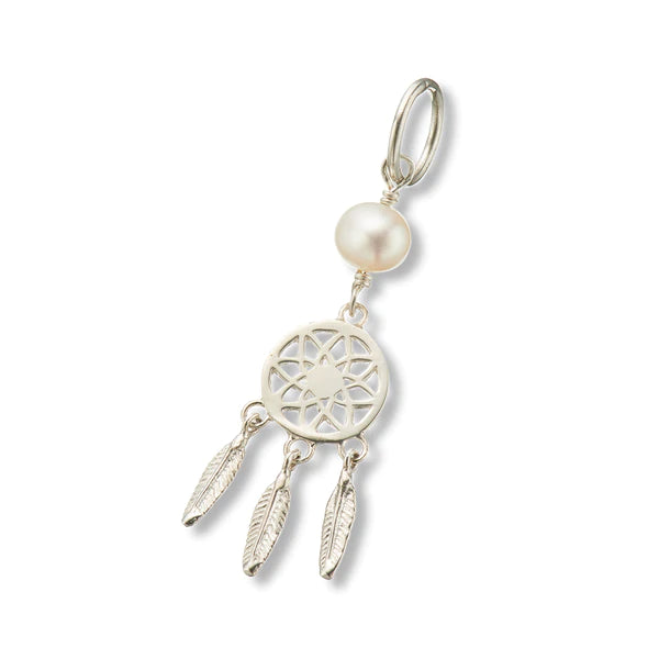 Palas Freshwater Pearl Dream Catcher Charm