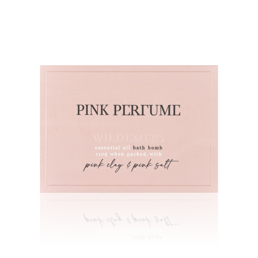 Wild Emery Pink Perfume Bath Bomb