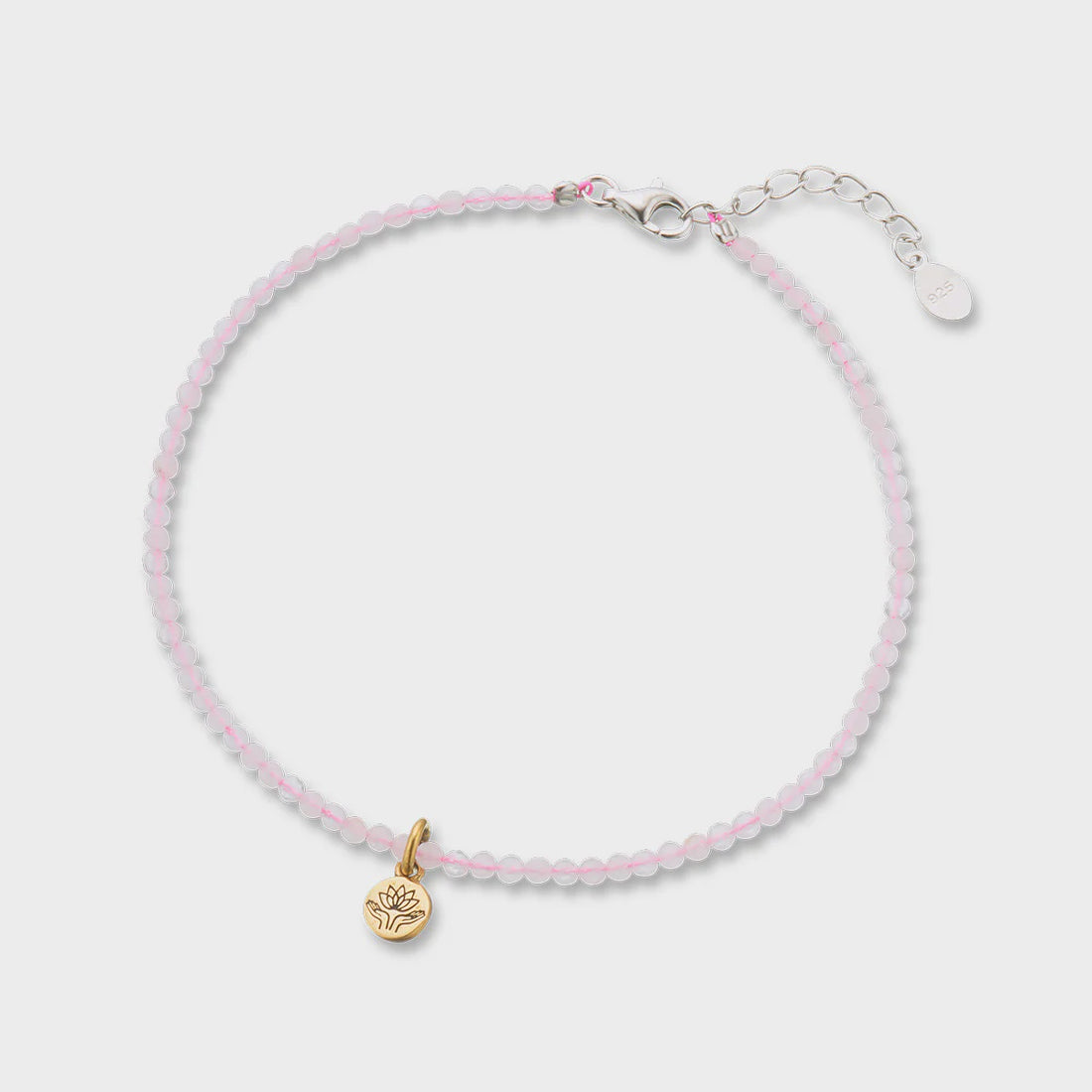 Rose Quartz celestial gem bracelet