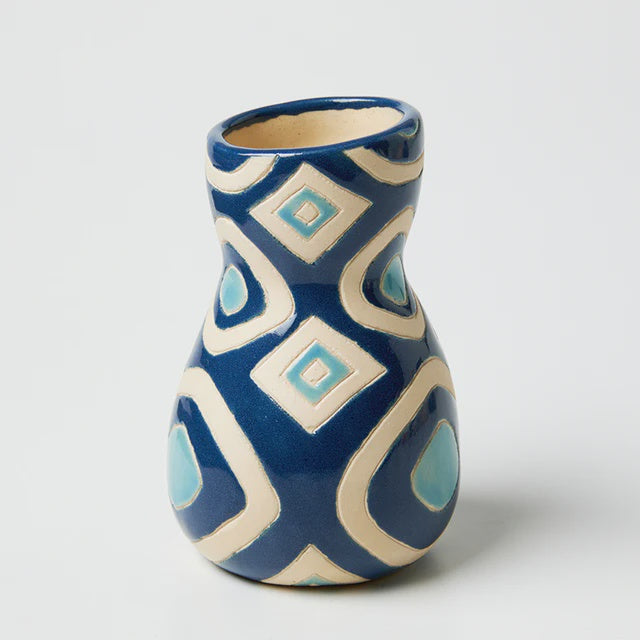 Jones &amp; Co Saturday Vase Impulse Blue