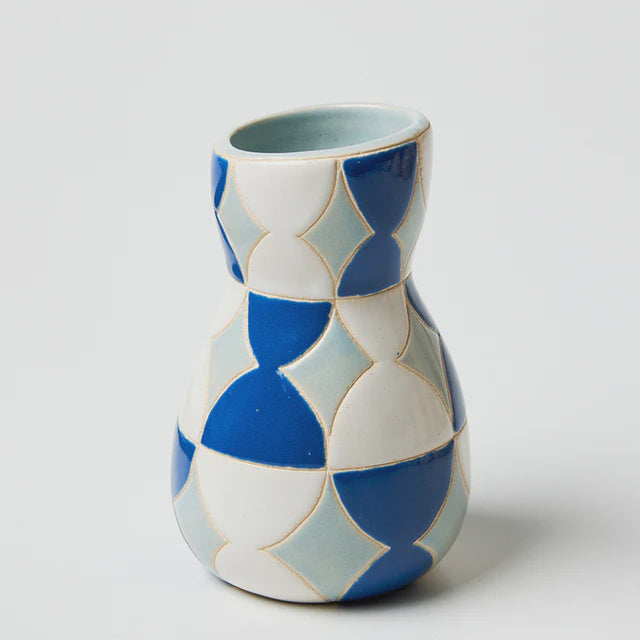 Jones &amp; Co Saturday Vase Lava Lamp Blue
