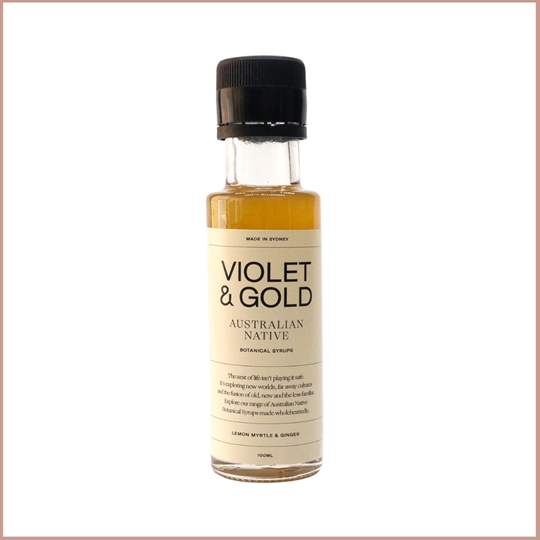 Violet &amp; Gold Botanical Mixers