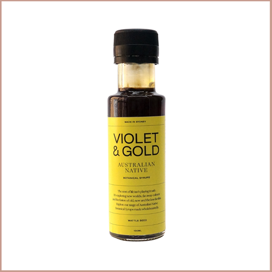 Violet &amp; Gold Botanical Mixers