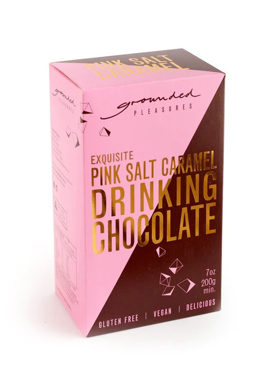Grounded Pleasures Pink Salt Caramel Hot Chocolate