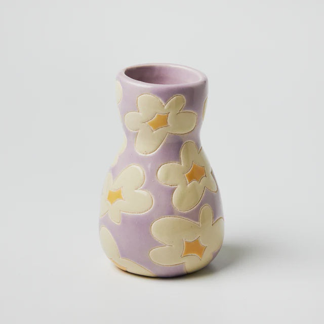 Jones &amp; Co Saturday Vase Lavender Bloom