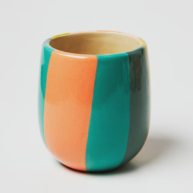 Jones & Co Sunday Pot Mesh Pink Green